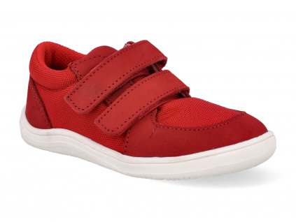 barefoot tenisky baby bare febo sneakers red 2 2
