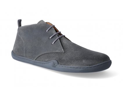 barefoot kotnikova obuv blifestyle classicstyle bio wax grey 2