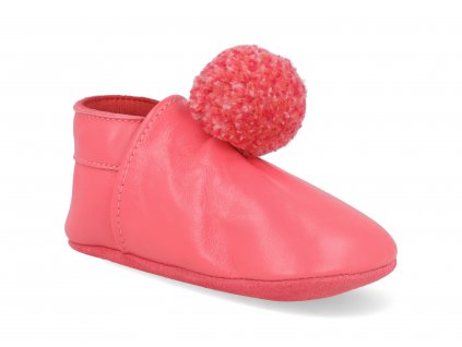 POMPONS RF barefoot capacky lait et miel pompons rose fonce 1