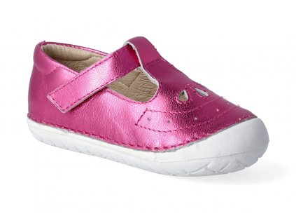 barefoot baleriny oldsoles royal pave fuchsia foil 2