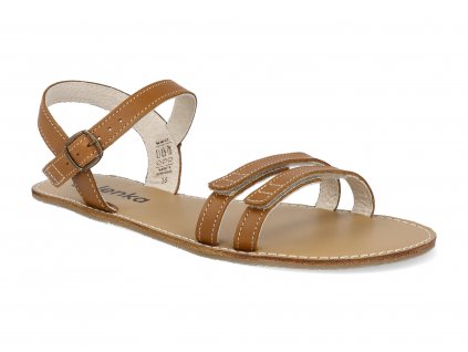 BL SUMMER BROWN barefoot sandaly be lenka summer brown 1