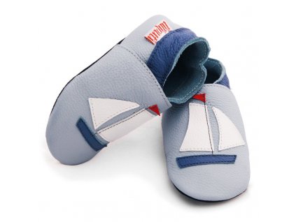 liliputi soft baby shoes sailboat 1043
