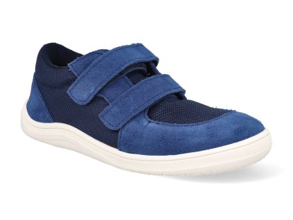 BB SNEAK NAVY barefoot tenisky baby bare febo sneakers navy 1