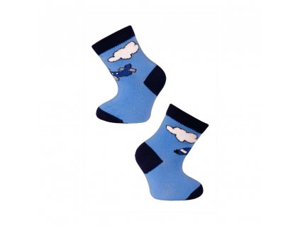 Dětské bavlněné ponožky Trepon - Letadlo
