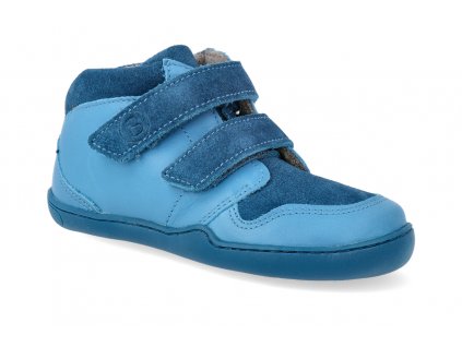 barefoot kotnikova obuv blifestyle lemur fleece turkis 3