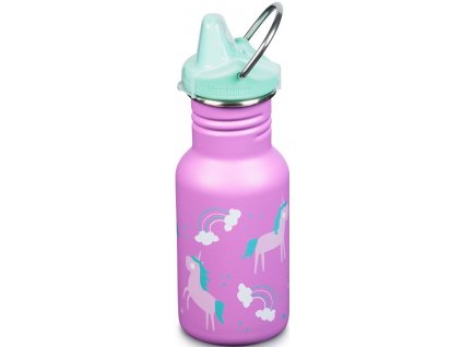 Dětská láhev Klean Kanteen - Kid Classic Narrow unicorns 355 ml