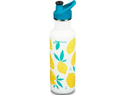 Nerezová láhev Klean Kanteen - Classic Sport Cap lemons 800 ml