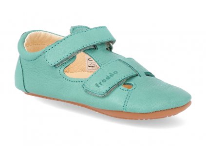 G1140003 11 Produkt Barefoot sandálky Froddo Prewalkers Mint zelené bosonozka.cz 1