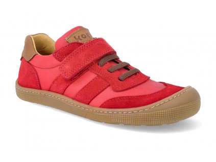 07M027.101 210 barefoot tenisky koel4kids dylan suede ferrari 1