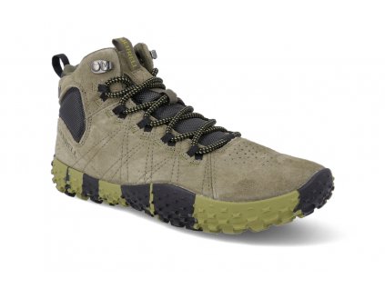 J036003 barefoot pohorky merrell wrapt mid wp olive 1