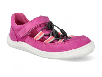 BB SUMMER FUCHSIA barefoot sandalky baby bare febo summer fuchsia ruzove 1