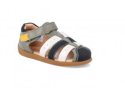 BBB225131 BW barefoot sandalky little blue lamb little gladiator grey sede 1