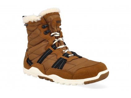 AEW RBE barefoot zimni obuv xero shoes alpine w rubber brown eggshell 1