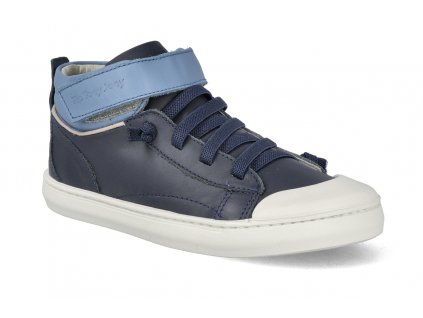 CB.PEK1 4213 barefoot kotnikova obuv tip toey joey peak navy denim 1