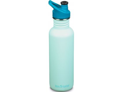 Nerezová láhev Klean Kanteen - Classic Sport Cap Blue tint 800 ml