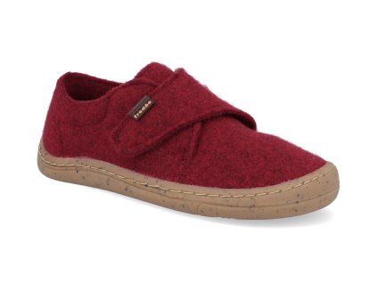 G1700341 8 barefoot prezuvky froddo bf bordeaux vlnene cervene 2024 1