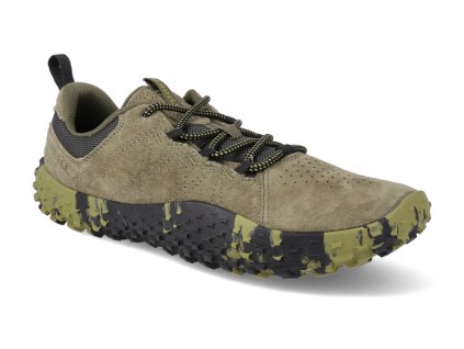 J036011 barefoot pohorky merrell wrapt olive zelene 1