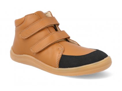 FEBO FALL BROWN barefoot kotnikova obuv s membranou baby bare febo fall brown hneda 1