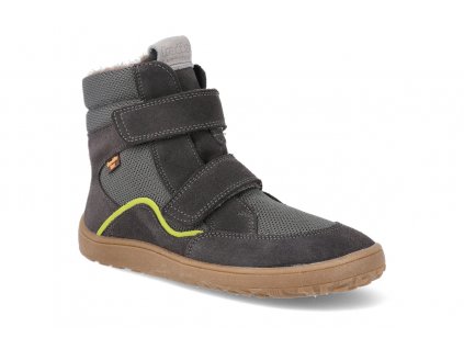 G3160189 3A barefoot zimni obuv s membranou froddo bf tex winter grey seda 1