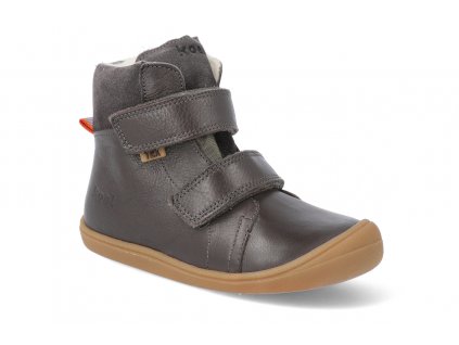 06T001.102 400 barefoot zimni obuv s membranou koel4kids brandon wool dark grey sede 1