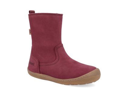 07T020.207 260 barefoot zimni kozacky s membranou koel4kids eleanor bordo vinove 2024 1