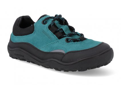 BV23407X281 barefoot outdoorova obuv s membranou blifestyle caprini petrol modra 1