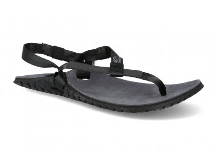 ENDURO LEATHER 2 Y CER barefoot sandaly boskyshoes enduro leather 2 0 y cerne 1