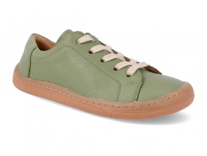 G3130224 3 barefoot tenisky froddo bf laces olive zelene 1