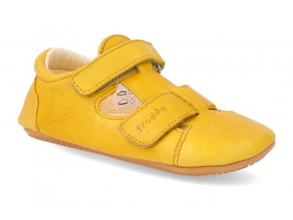 G1140003 14 barefoot sandalky froddo prewalkers dark yellow zlute 3 1