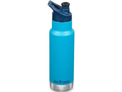 Dětská termolahev Klean Kanteen - Insulated Kid Classic Narrow Sport Cap Hawaiian Ocean 355 ml