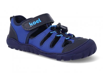 04M006.50H 110 barefoot sandaly koel4kids madison vegan blue modre 1
