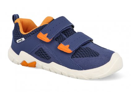 1 006031 8000 barefoot tenisky superfit trace blue orange vegan modre 1