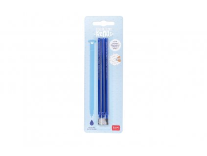 set nahradnich naplni do gumovatelnych per legami refill erasable pen blue pack 3 pcs 1