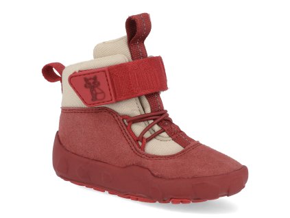 01083 50115 barefoot zimni obuv affenzahn prewalker vegan warmy fox oranzove 1