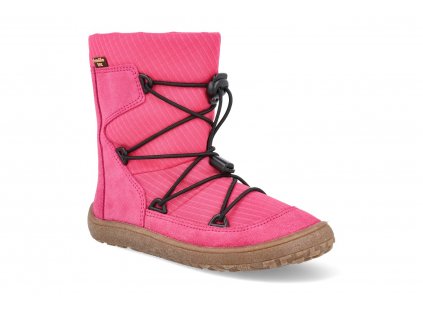 G3160212 9 barefoot snehule s membranou froddo bf tex track wool fuxia ruzove 1