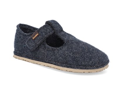 G1700378 barefoot prezuvky froddo flexy wooly dark blue modre 1