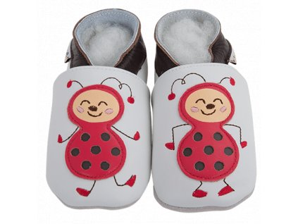 Chaussons cuir Coccinelle Front