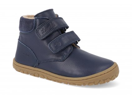 33 50023 42 barefoot detske kotnikove boty lurchi nino nappa blue modre 1