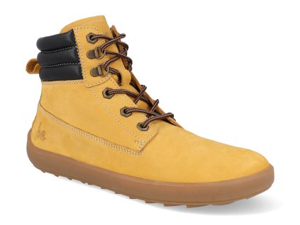 50120077 barefoot kotnikove boty be lenka nevada neo mustard hnede 1