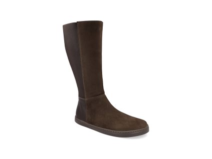 2.902 barefoot damske kozacky peerko regina brun 2 0 hnede 1