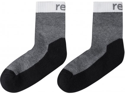 Dětské ponožky Reima Villalla - Melange šedé