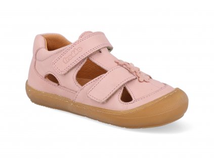 G2150187 2 barefoot detske sandale froddo narrow pink 1