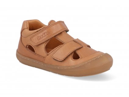 G2150186 2 barefoot detske sandale froddo narrow brown 1