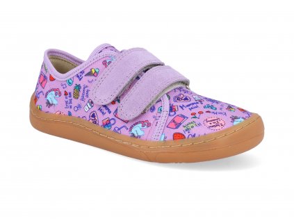 G1700379 7 barefoot tenisky froddo canvas lilac 1