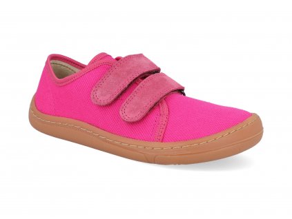 G1700379 3 barefoot tenisky froddo canvas fuxia 1