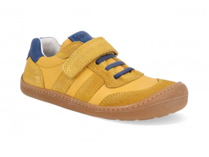 07M045.101 700 barefoot detske tenisky koel dylan ii leather yellow 1