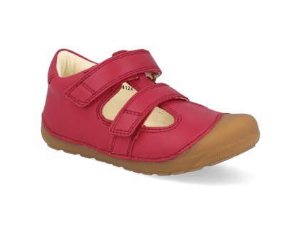 BG202173 734 barefoot detske sandaly bundgaard petit summer red 1