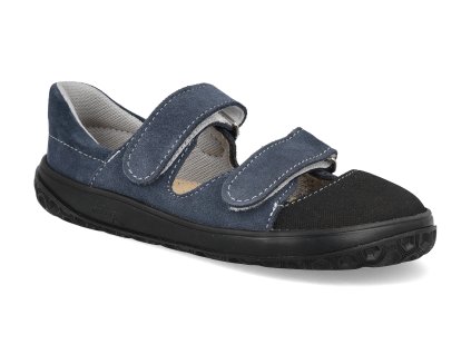 B21 MR barefoot sandalky jonap b21 modra riflovina 2025 1