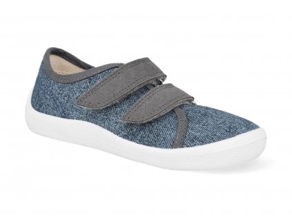 BFN170040 barefoot detske tenisky beda denim 1