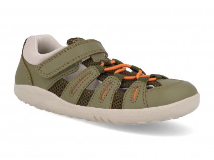 637211 barefoot sandaly bobux summit burnt olive fog 1